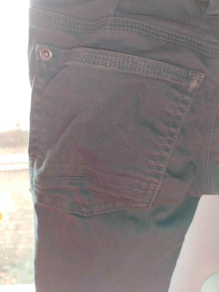 Pantalon jean vert menthe - coupe slim 5 Ans - photo numéro 11