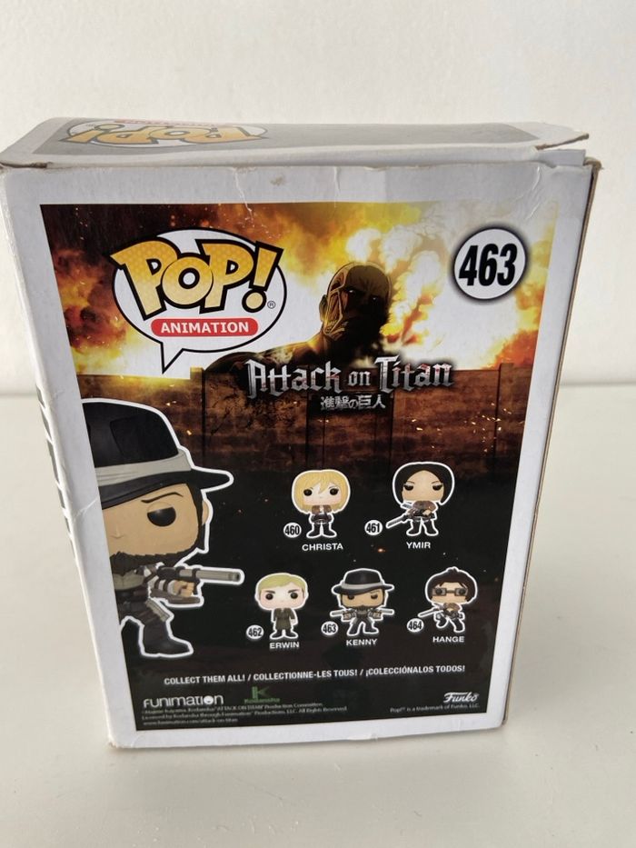 Funko Pop! Kenny Ackerman n°463 – Attack on Titan / L’Attaque des Titans - photo numéro 2