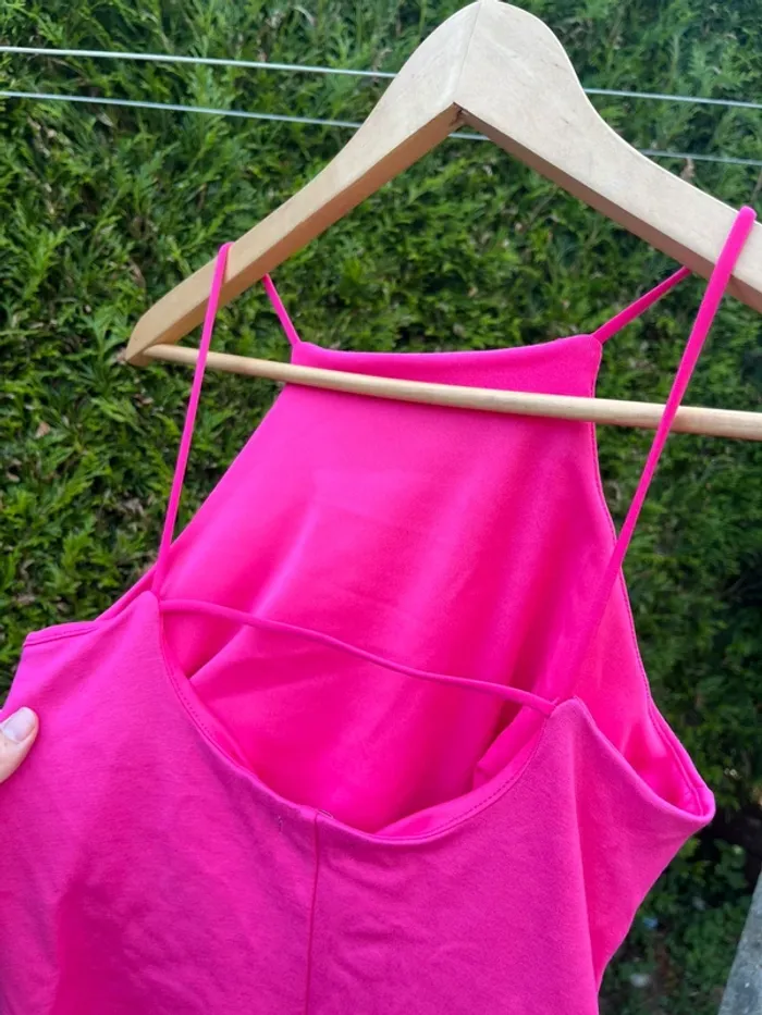 robe rose fuschia stradivarius - photo numéro 4