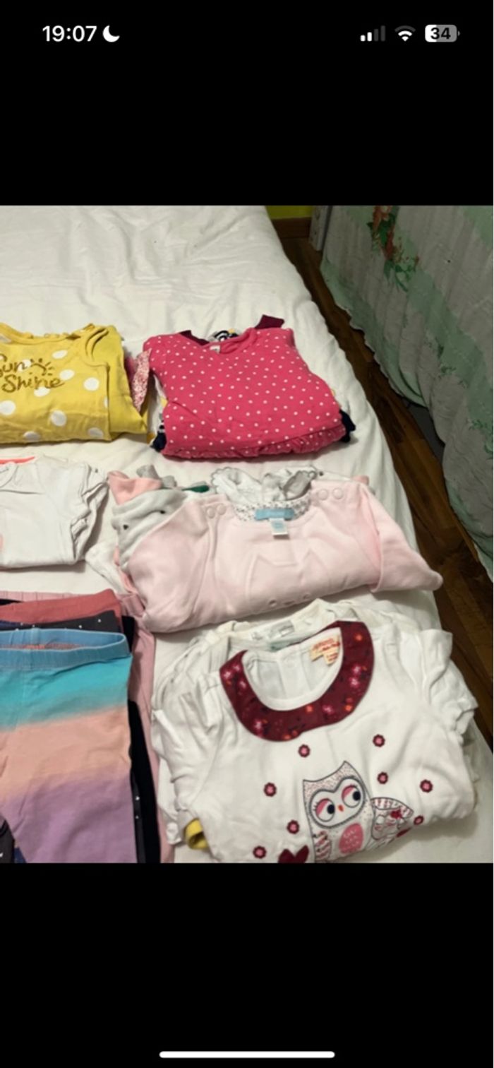 Vends lots de vêtements filles 3 mois - photo numéro 3