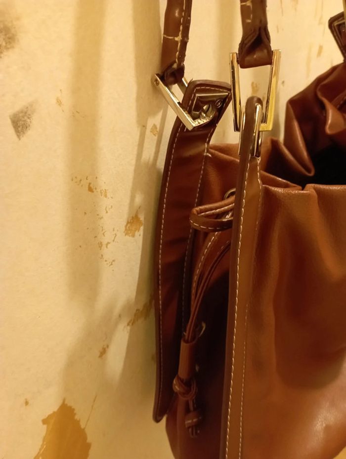 Sac à main marron clair - photo numéro 6