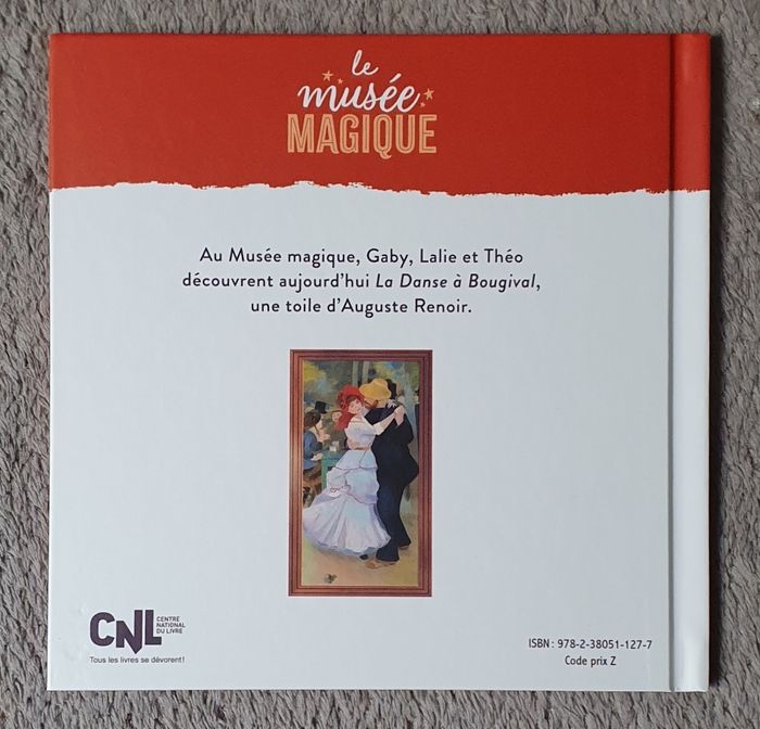 Roman pour enfants "La Danse à Bougival" - Collection Le Musée Magique (4-6 ans) / Hachette - photo numéro 2