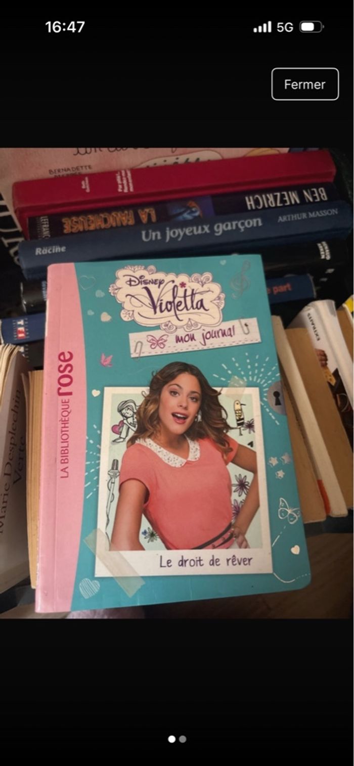 Livre violetta