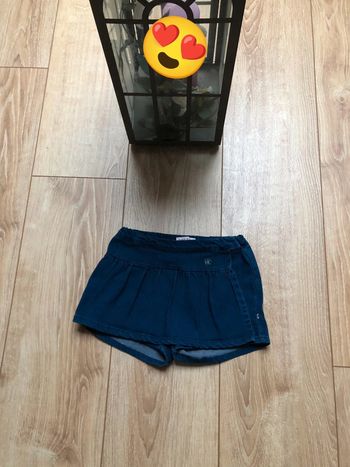 Jupe short jean 5ans Sucre d’orge