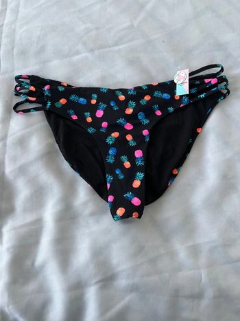 Maillot de bain noir ananas