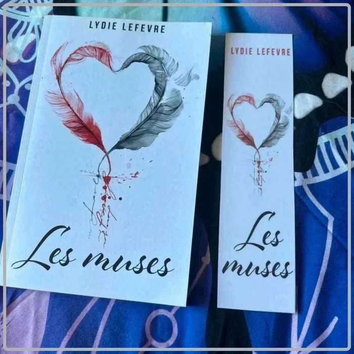 Les muses avec marque page, lydie lefevre