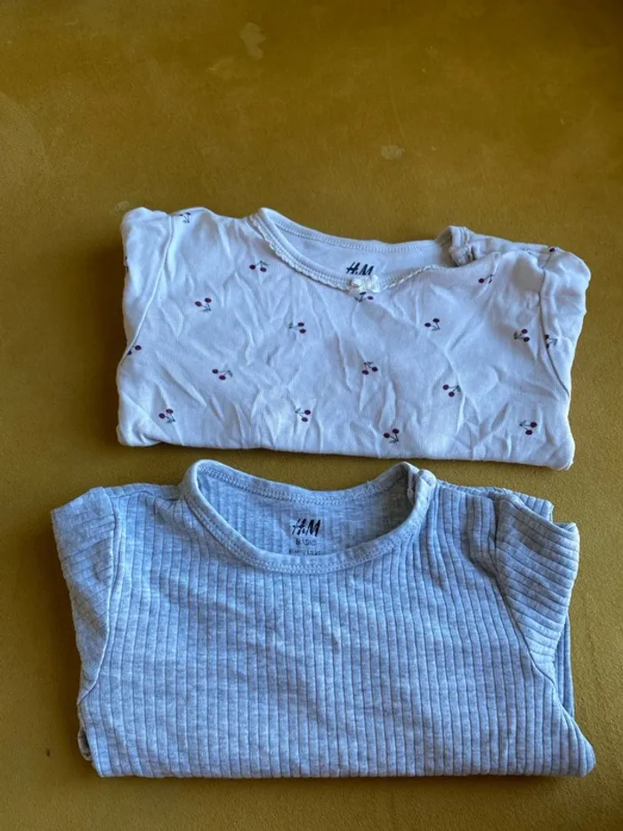 Bodies manche longue taille 1/2 ans h&m - photo numéro 5