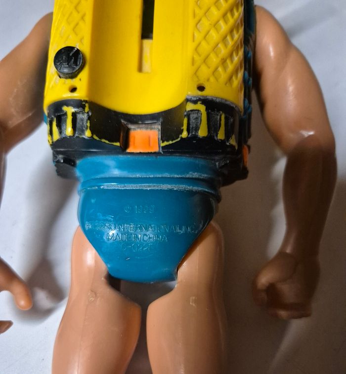 Figurine vintage action man mission torpille plongeur hasbro 1999 - photo numéro 3