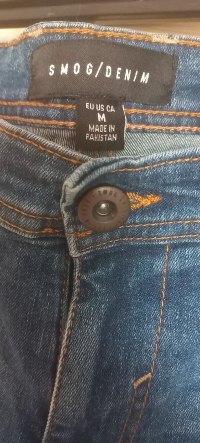 Bermuda smog Denim tres bon etat - photo numéro 4