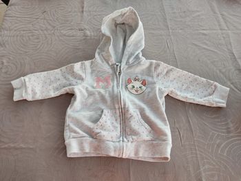 Gilet à capuche marie 6 mois