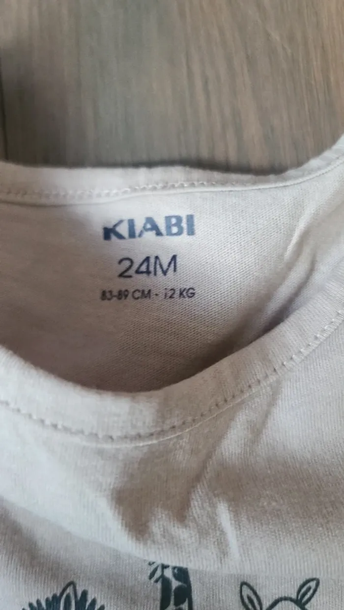 Ensemble t-shirt à manches longues + pantalon fin - photo numéro 4