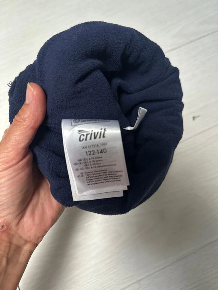 Bonnet laine bleu marine Crivit 6-10 ans - photo numéro 3