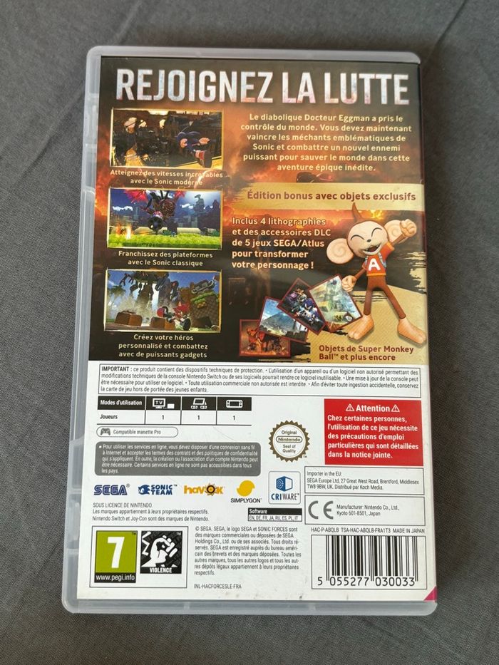 Sonic forces switch - photo numéro 3