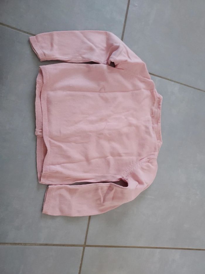 Gilet fille rose Kiabi - photo numéro 4