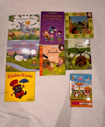 🌸Lot de 8 livres enfants🌸