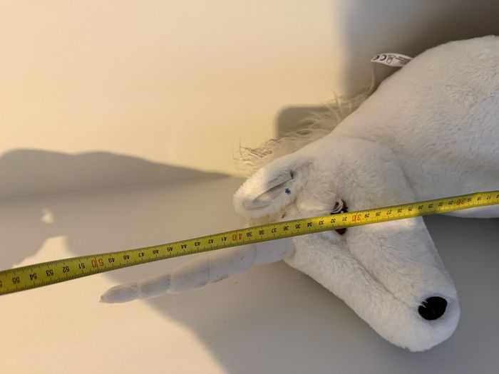 Peluche trophée tête de licorne - photo numéro 3