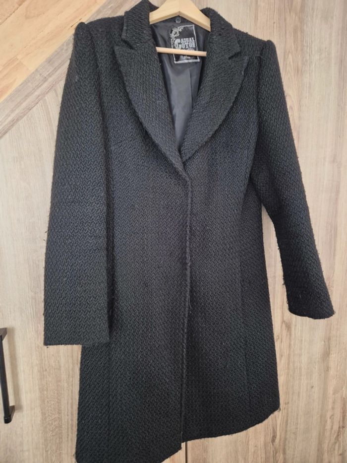 Manteau gris taille 40
