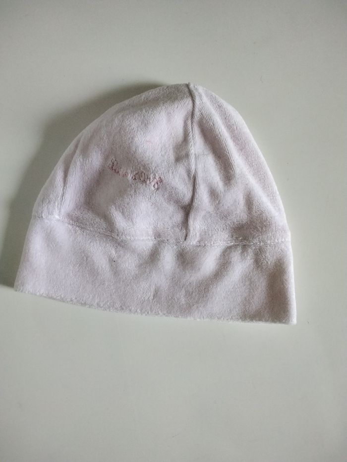 Bonnet simple rose pastel 46cm
