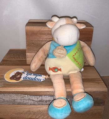 DDC129 doudou et compagnie  vache
