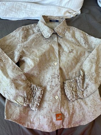 Tintin chemise 6 ans