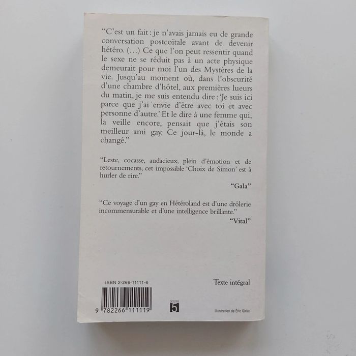 Livre - Le Choix de Simon - photo numéro 2