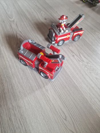 2 camion de pompier Marcus