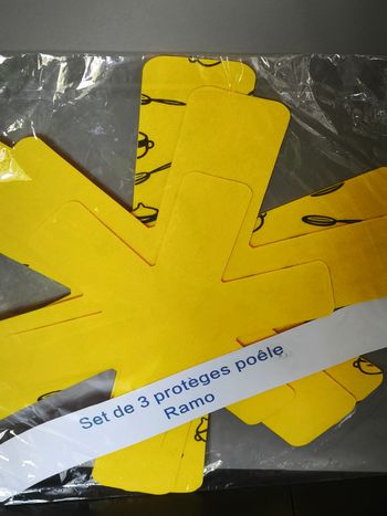 Set de 3 protèges poêle