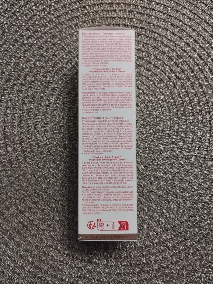 🪷 Double Sérum - Light Texture - Sérum anti-âge raffermissant - CLARINS - Neuf ⭐ - photo numéro 3