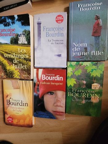 Romans de Françoise Bourdin