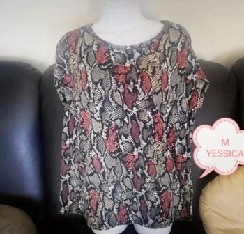 Tunique fluide imprimé femme.38.