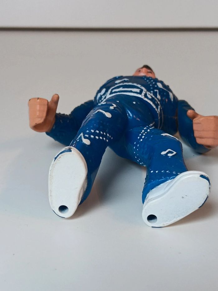Figurine de catch WWF vintage 1991 honky tonk man hasbro titan taille 12cm - photo numéro 6