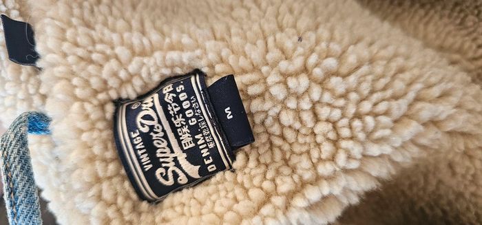 Veste jean Superdry taille M - photo numéro 7