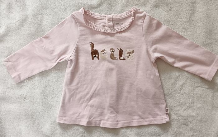 Tee-shirt manches longues 6 mois