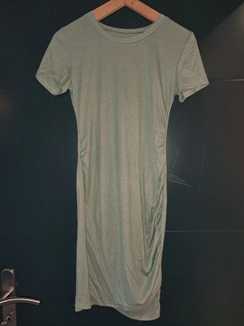 Robe grossesses verte shein