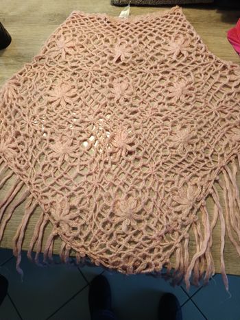Poncho ajouré