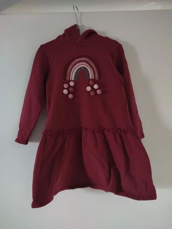Robe a capuche Vertbaudet 5 ans