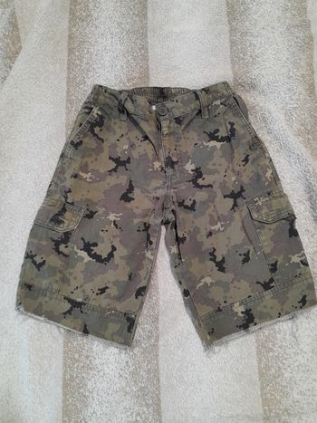 Short 12 ans  motif camouflage