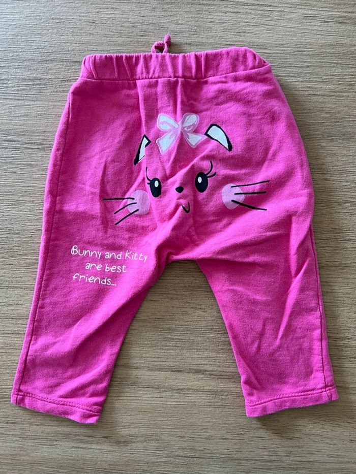 Pantalon jogging léger fille 12 mois - photo numéro 2