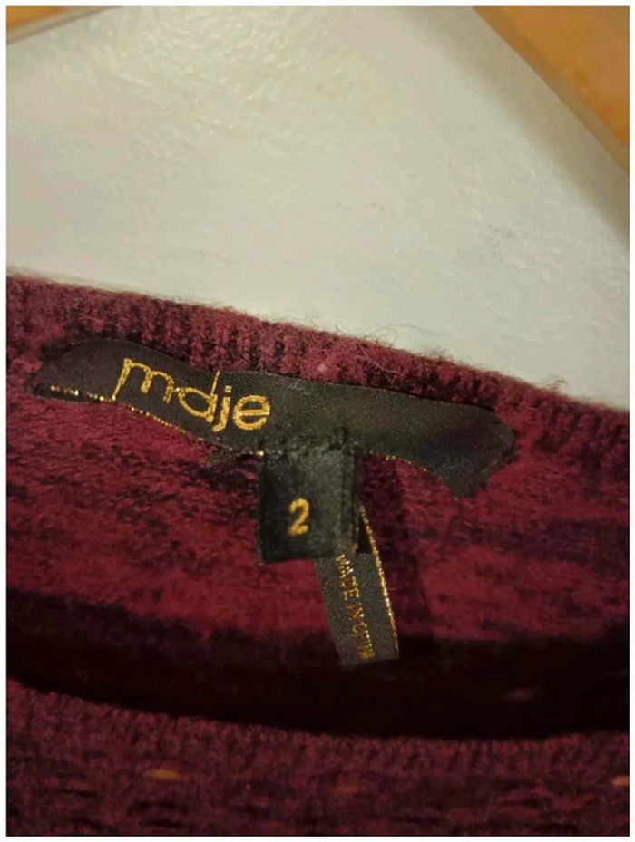 C5 pull violet Maje T2 - photo numéro 3