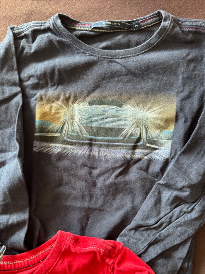 Lot 3 t-shirt 3 ans Brother & Aston Martin - photo numéro 2