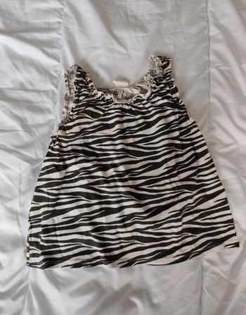 Haut zébré 🦄 Taille 86 cm 