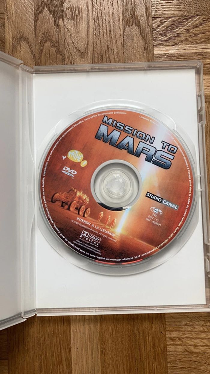 DVD film science fiction / aventure Mission to Mars - photo numéro 4