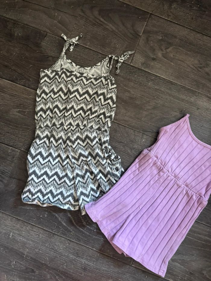 Lot combinaison fille été 2-3 ans