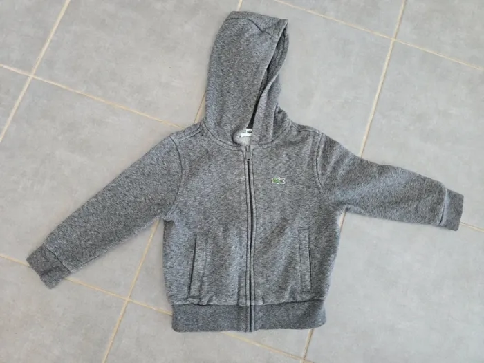 Veste gris Lacoste