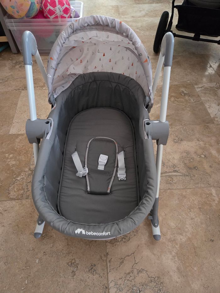🌟 Transat Berceau Calys Bébé Confort – 3 en 1, Évolutif et Pratique - photo numéro 2
