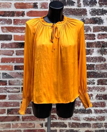 Blouse ample à manches longues T38 • Camaïeu
