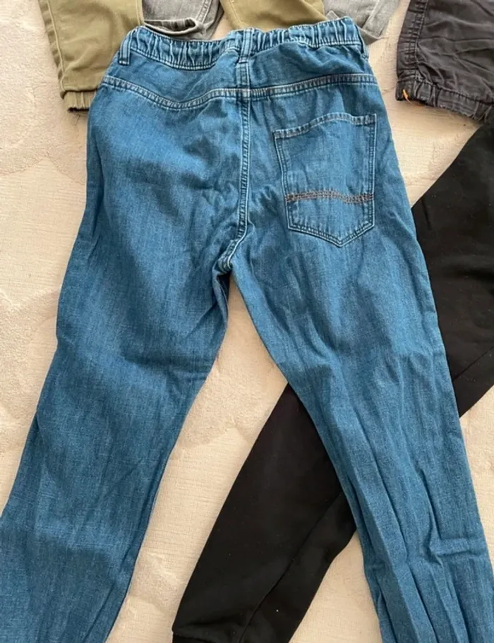 Lot de 8 pantalon 9 10 ans en très bon état - photo numéro 8