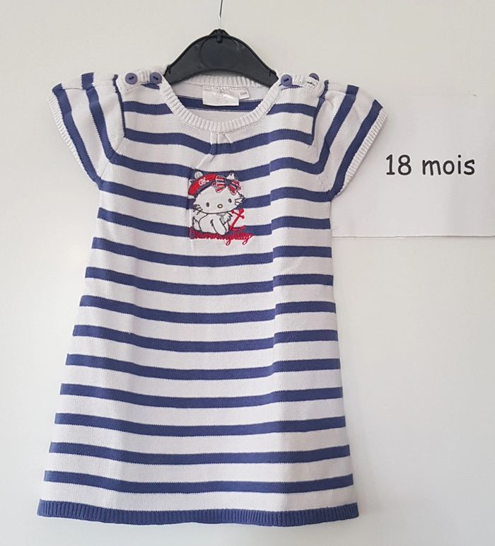 Robe marinière 18 mois