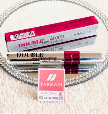 Mascara Double Lash Extend Farmasi 2 en 1