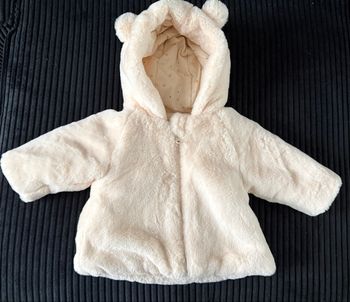 Veste fourrure Ourson - 3 mois 
